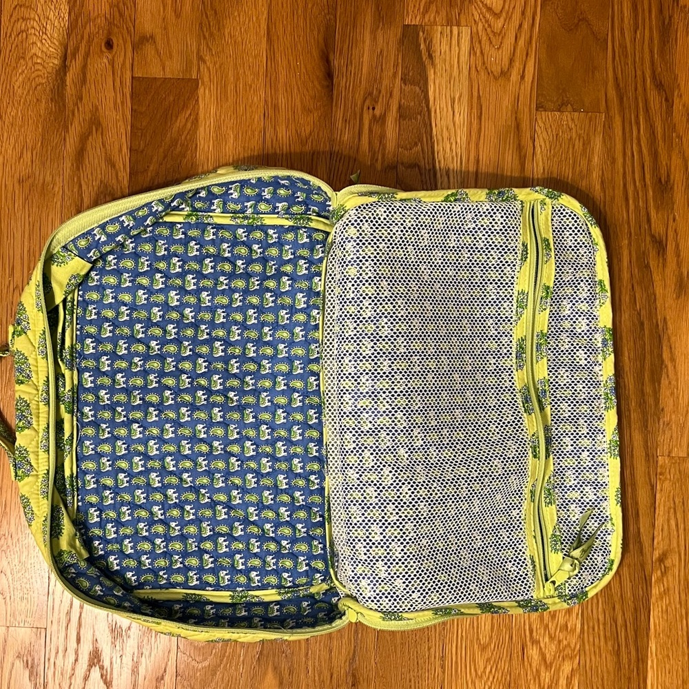 Vera Bradley zippered briefcase/satchel